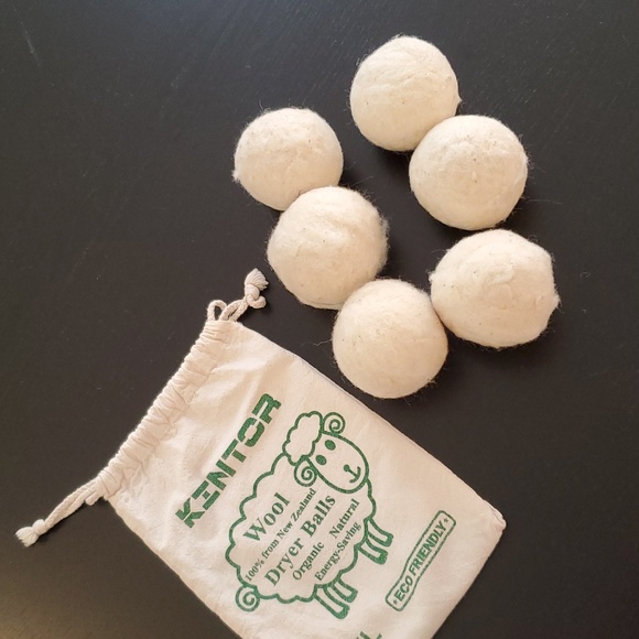 6 Eco-friendly organic wool dryer balls - Picture 4 of 7